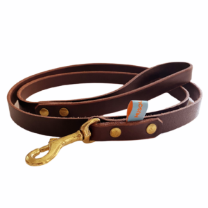 BROWN BOSS Guinzaglio - cuoio taglia 25kg+ 1.45 mt